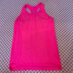 Pink nike tank top